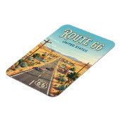 Route 66 bei Seligman Arizona Magnet (Linke Seite)