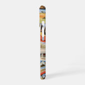 Route 66 Buntes Postkarten iPhone Case 16 Hülle (Linke Seite)