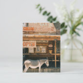 Route 66 Burros Postkarte (Stehend Vorderseite)