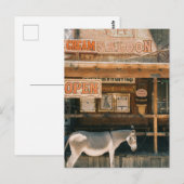 Route 66 Burros Postkarte (Vorne/Hinten)