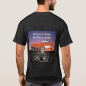 Route 66 - Cabriolet - SRF T-Shirt (Rückseite)