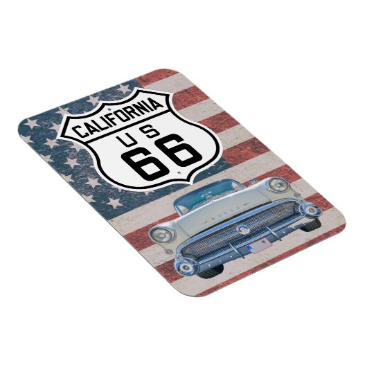Route 66 California Magnet (Rechte Seite)