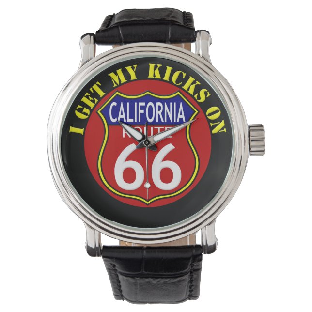 Route 66 California Watch Armbanduhr (Vorderseite)