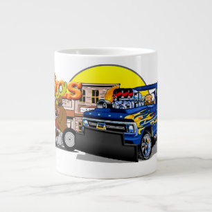 Route 66 Cartoon Jumbo-Tasse