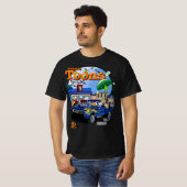 Route 66 Cartoon T-Shirt (Vorne ganz)