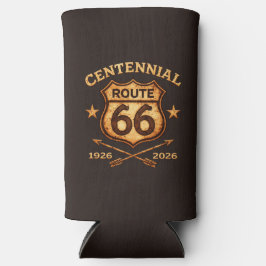 Route 66 Centennial 100-Jahres-Schild Selters Dosenkühler