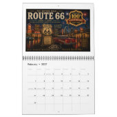 Route 66 Centennial Americana Wandkalender (Feb 2027)