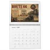 Route 66 Centennial Americana Wandkalender (Jan 2027)