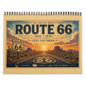Route 66 Centennial Americana Wandkalender (Titelbild)