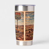 Route 66 Centennial Arizona Wüste Thermobecher (Links)