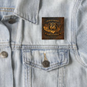 Route 66 Centennial Highway Americana Abzeichen Ku Button (Beispiel)