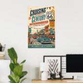 Route 66 Centennial Main Street Parade Poster (Heimbüro)