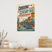 Route 66 Centennial Main Street Parade Poster (Küche)
