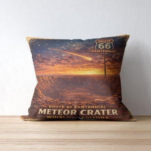 Route 66 Centennial Meteor Krater Kosmisch Kissen
