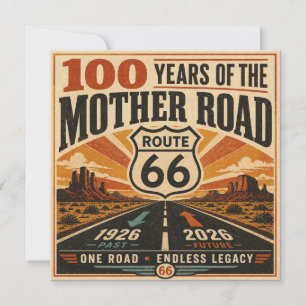 Route 66 Centennial Mother Road Schreibwaren Kunst