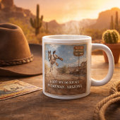 Route 66 Centennial Oatman Donkey Artwork Jumbo-Tasse