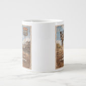 Route 66 Centennial Oatman Donkey Artwork Jumbo-Tasse (Vorderseite)