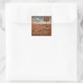 Route 66 Centennial Painted Desert Aufkleber (Tasche)