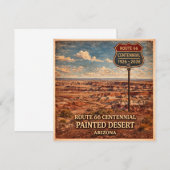 Route 66 Centennial Painted Desert Korrespondenz (Vorne/Hinten)
