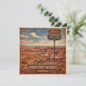 Route 66 Centennial Painted Desert Korrespondenz (Stehend Vorderseite)
