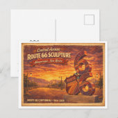 Route 66 Centennial-Serie (2 von 6) Postkarte (Vorne/Hinten)
