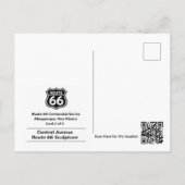 Route 66 Centennial-Serie (2 von 6) Postkarte (Rückseite)