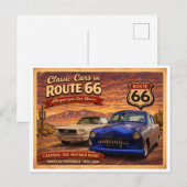 Route 66 Centennial-Serie (4 von 6) Postkarte (Vorne/Hinten)