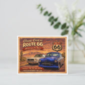 Route 66 Centennial-Serie (4 von 6) Postkarte (Stehend Vorderseite)
