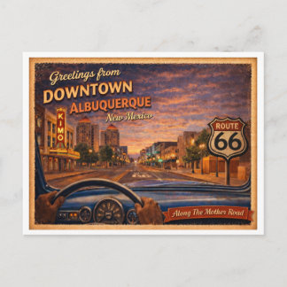 Route 66 Centennial-Serie (6 von 6) Postkarte