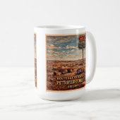 Route 66 Centennial Versteinerter Wald Kaffeetasse (VorderseiteRechts)