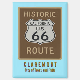 Route 66 Claremont Kühlschrankmagnet