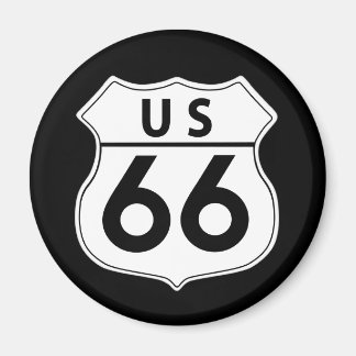 Route 66 Classic Road Sign Magnet