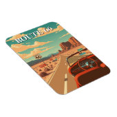 Route 66 Classic Road Trip American Magnet (Rechte Seite)