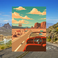 Route 66 Classic Road Trip Vintag