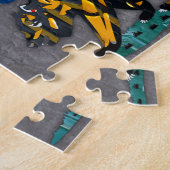 Route 66 Collage License Plate Art Puzzle (Seite)