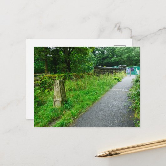 Route 66 Cycleway, Brearley Postkarte (Vorderseite/Rückseite Beispiel)
