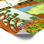 Route 66 der 40er Jahre Poster (Ecke)