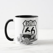 Route 66 Design Kaffeetasse (Links)