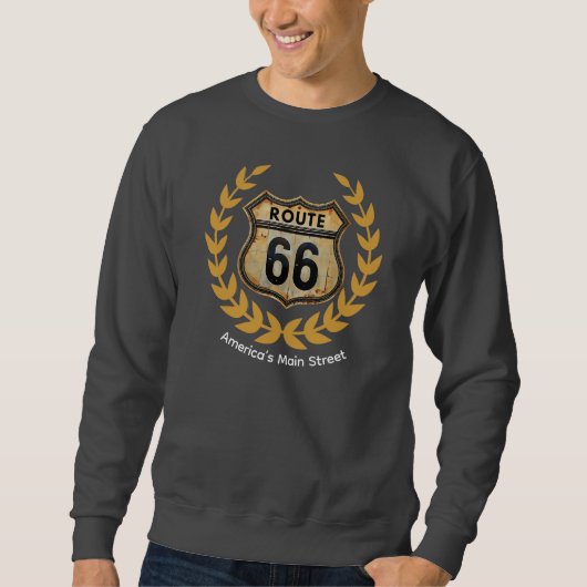 Route 66 Designer Sweatshirt (Vorderseite)