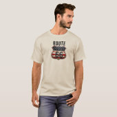 Route 66 Designer T-Shirt (Vorne ganz)