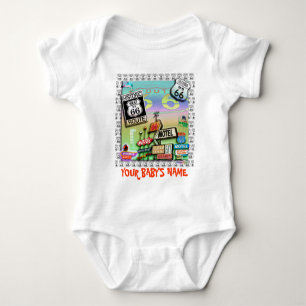 ROUTE 66 - Die Mutterstraße BABY KROKIERER Strampler