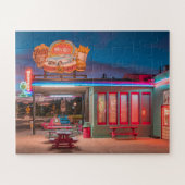 Route 66 Diner Kingman AZ USA Puzzle (Horizontal)