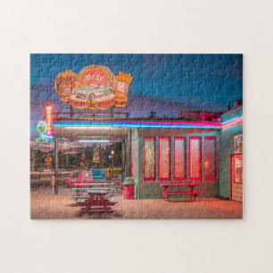 Route 66 Diner Kingman AZ USA Puzzle