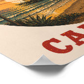 Route 66 End of Trail Santa Monica Poster (Ecke)