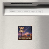 Route 66 End Trail Pier Fridge Kunst Magnet (In Situ (Geschirrspüler))