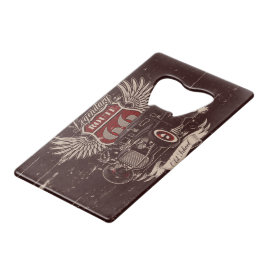 Route 66 Flaschenöffner aus rostfreiem Stahl