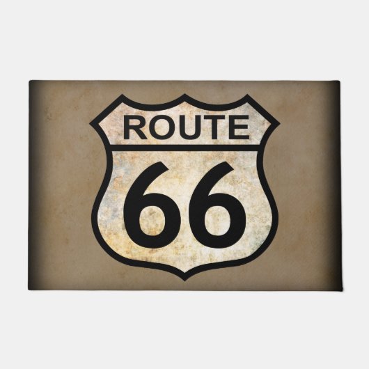 Route 66 fußmatte (Vorderseite)