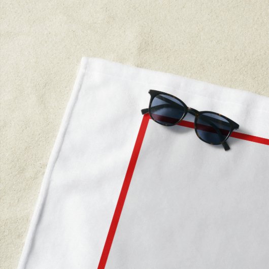 Route 66 Garage Car Strandtuch (Beispiel)