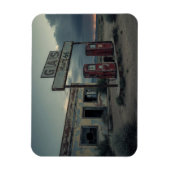 Route 66 gas station magnet (Vertikal)