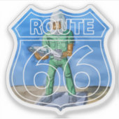 Route 66 Gemini Riese Aufkleber (Vorderseite)